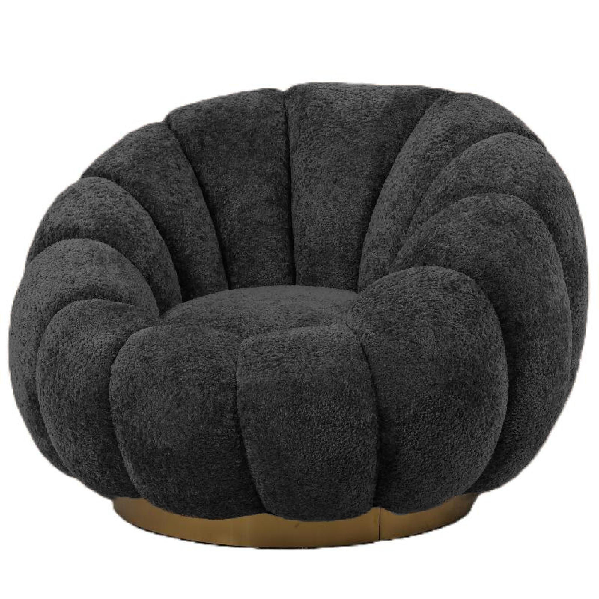 Ptmd Collection Sessel Grau 94x64x90 cm