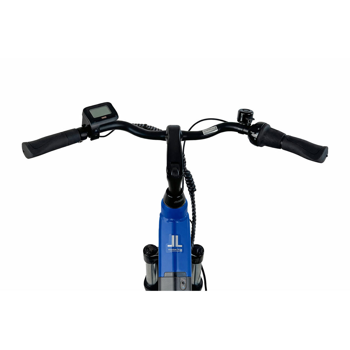 CITY E-BIKE 28" MILLENIUM 7G - Blau, Metall (110cm) - LLOBE