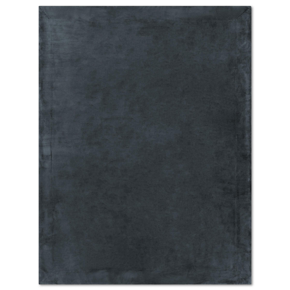 DECKE Alina 220/240 cm Anthrazit/Anthrazit - Anthrazit, Textil (220/240cm) - Beautissu 