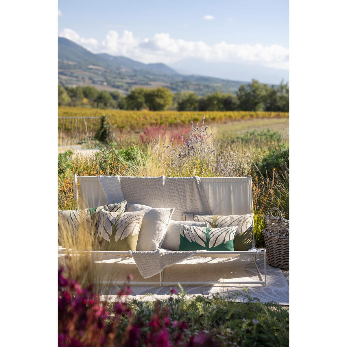 KISSEN Emilio natur 30 x 50 cm - Naturfarben, Textil (30/50cm) - Vivaraise