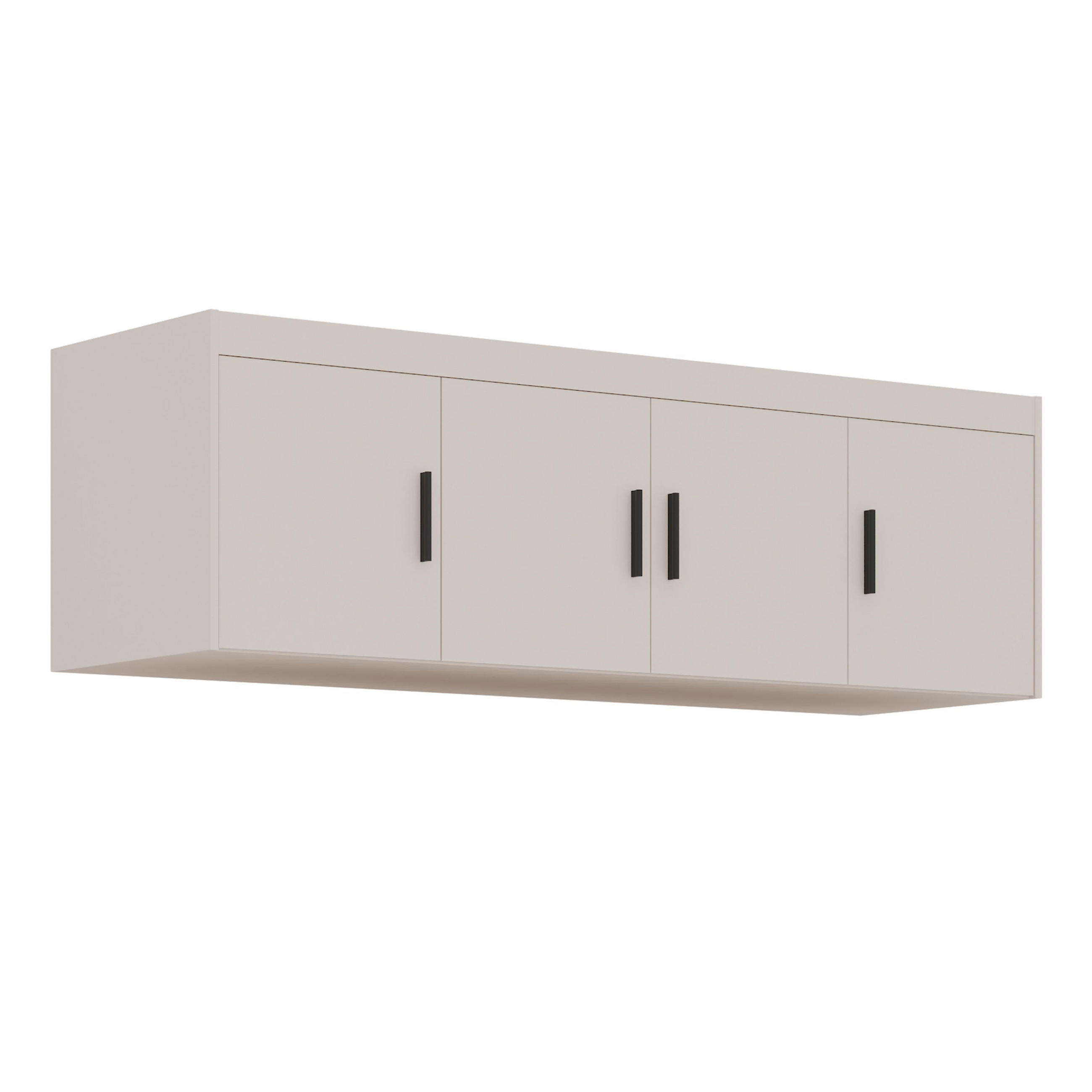 AX Living Aufsatzschrank Beige 176.3x55x53 cm