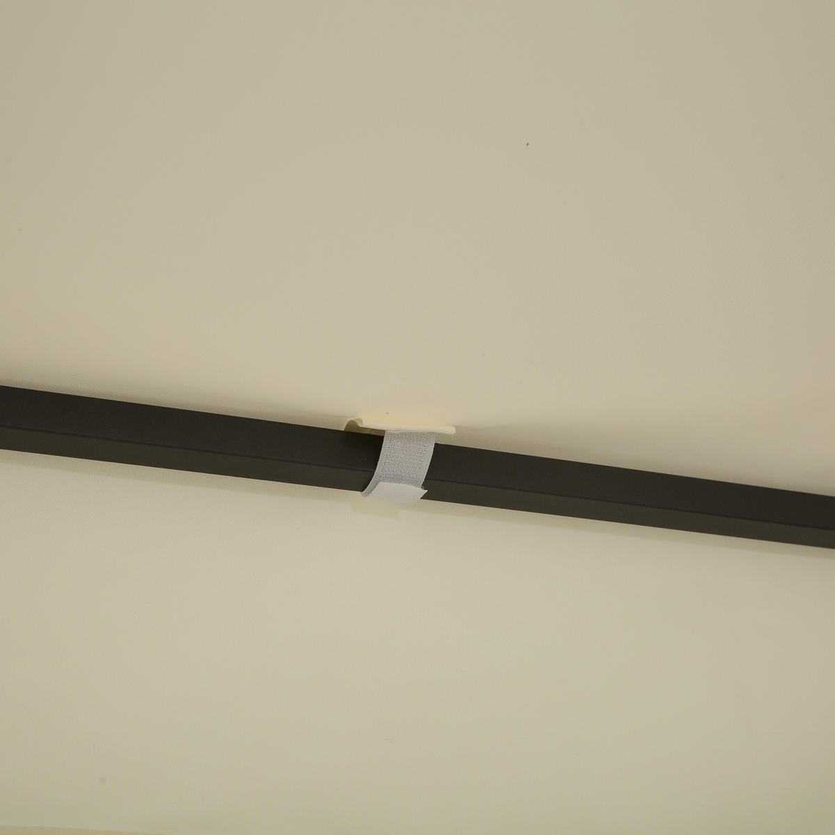 PAVILLONDACH, Polyester, Cremeweiß - Weiß, Kunststoff (400/20/300cm) - Outsunny