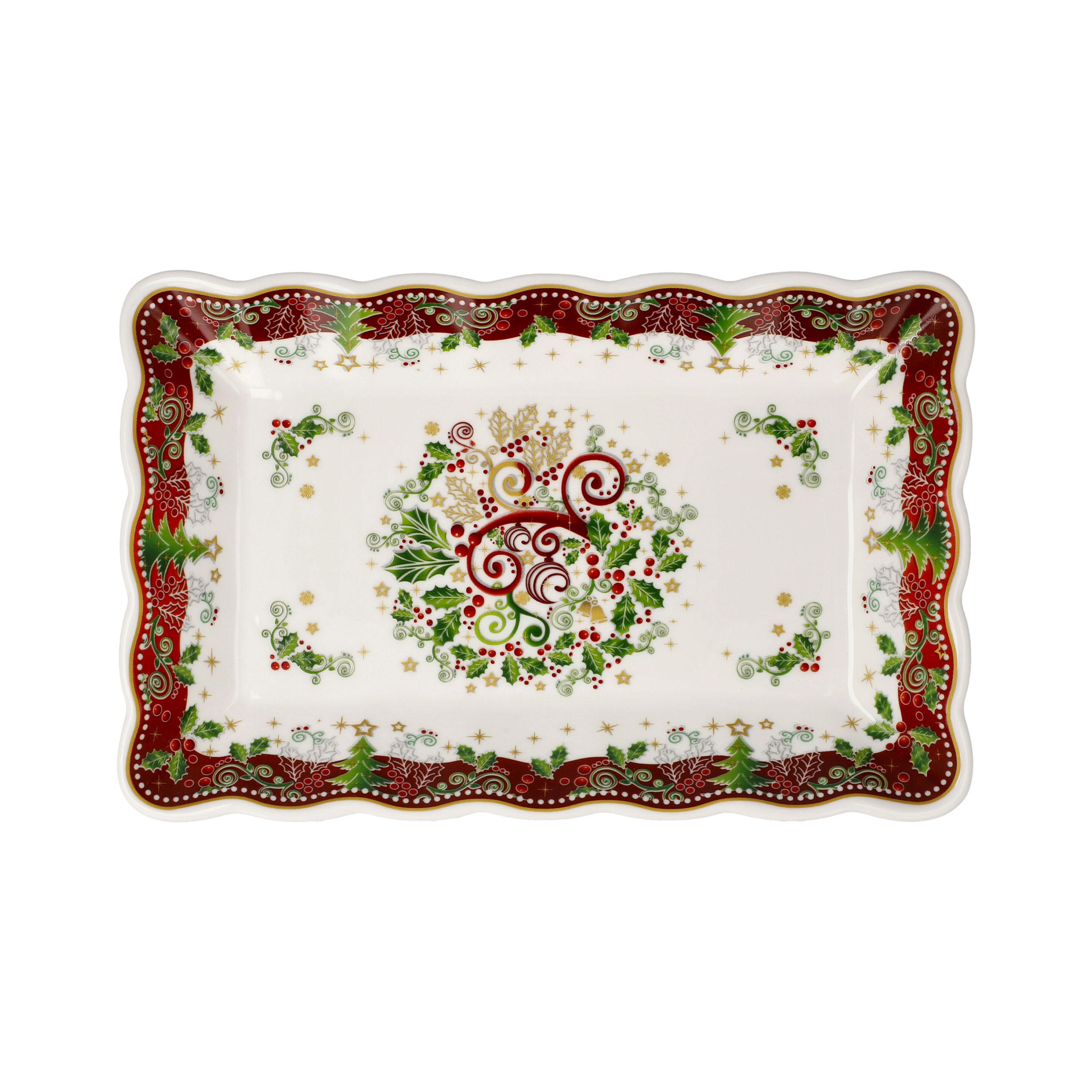 KÜNSTLERSCHALE Palais Royal - Karree, Porzellan, Bunt, 22 x 14 cm - Multicolor, Keramik (2.5cm) - Goebel
