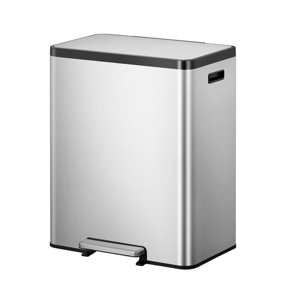 Proregal Mülleimer Silber 37.3x66x52.6 cm