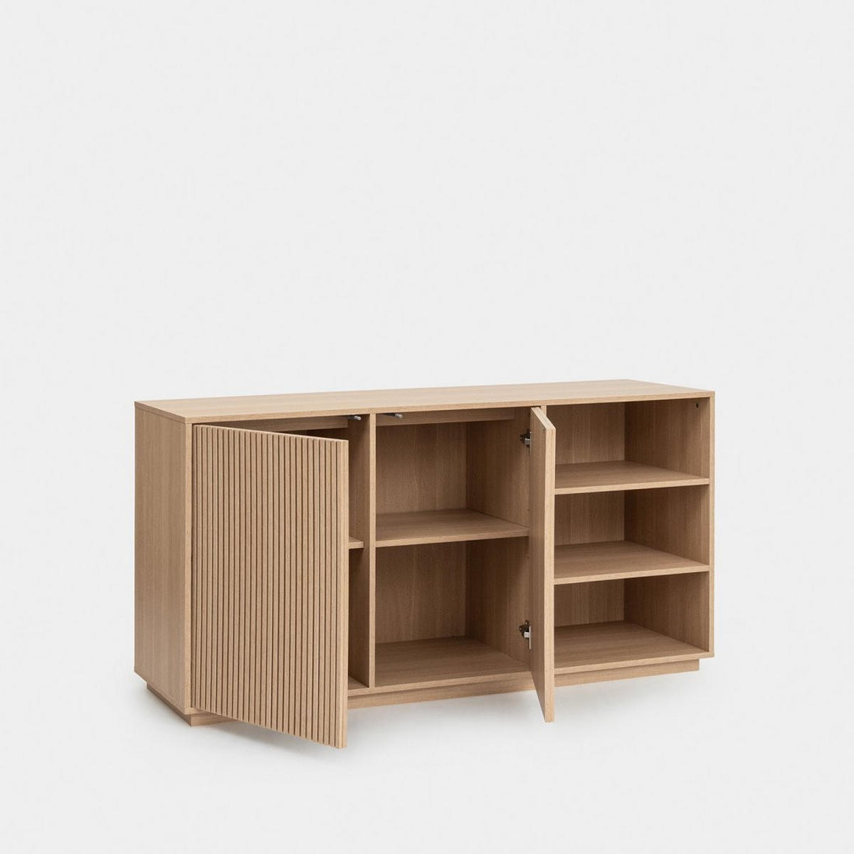 ANRICHTE NIEDRIGE Saven Natürlich 150 cm x 78 cm - Naturfarben, Holzwerkstoff (150/78/40cm) - Klast Home