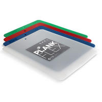 SCHNEIDEBRETT er - 38 x 29 cm - Flex - 4 Stück - Rot, Kunststoff (29/38cm)