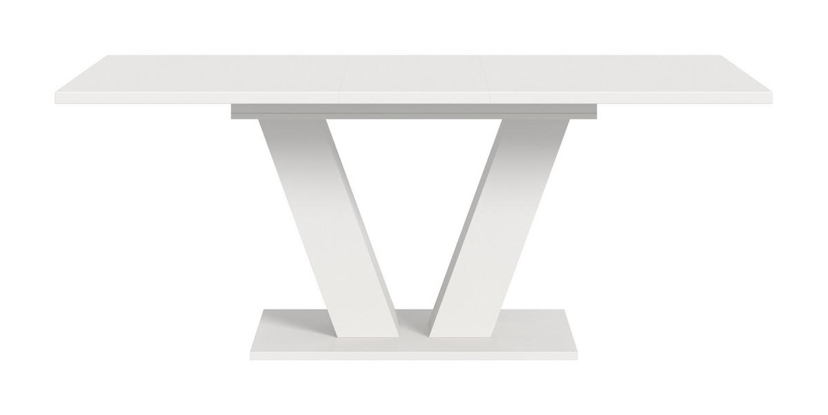 ESSTISCH MOTION (B/H/T: ca. 150/76/90 cm) in Weiß/weiß - Weiß, Holzwerkstoff (90/150/76cm)
