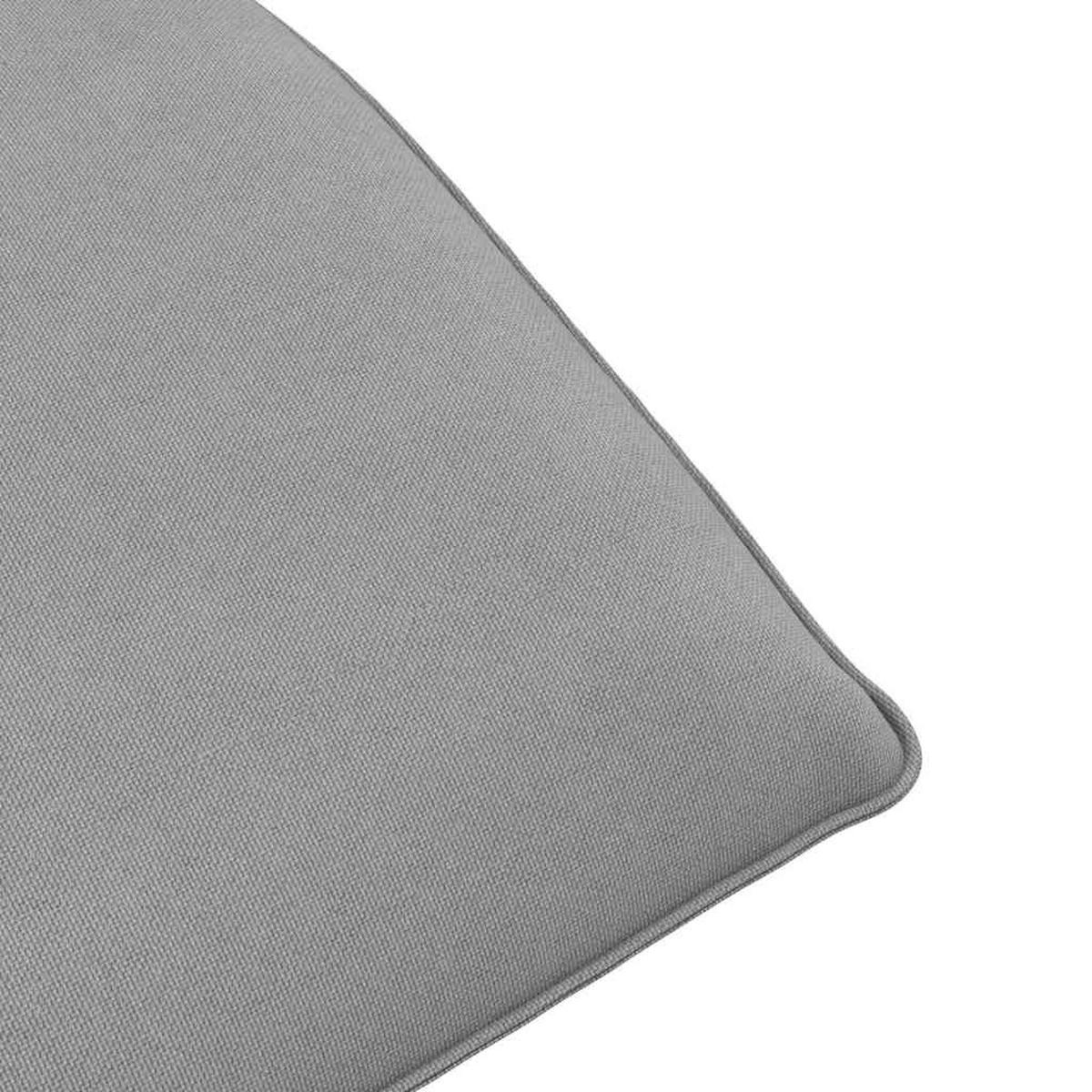 SONNENLIEGE Klappbar Grau 175/54/8.5 Cm Oxford-Gewebe - Grau, Textil (175/8.5/54cm) - vidaXL