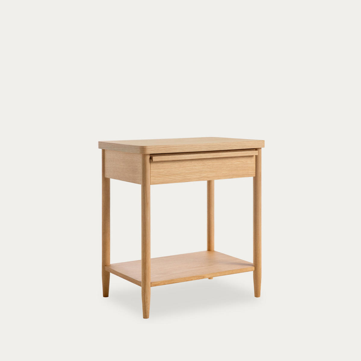 NACHTTISCH Berkin Natur 51 cm x 57 cm - Braun, Holz (51/57/35cm) - Kenay Home