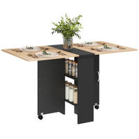 ESSTISCH Ilyvan 75/140/74 cm - Schwarz, Holz (75/140/74cm) - ZMH