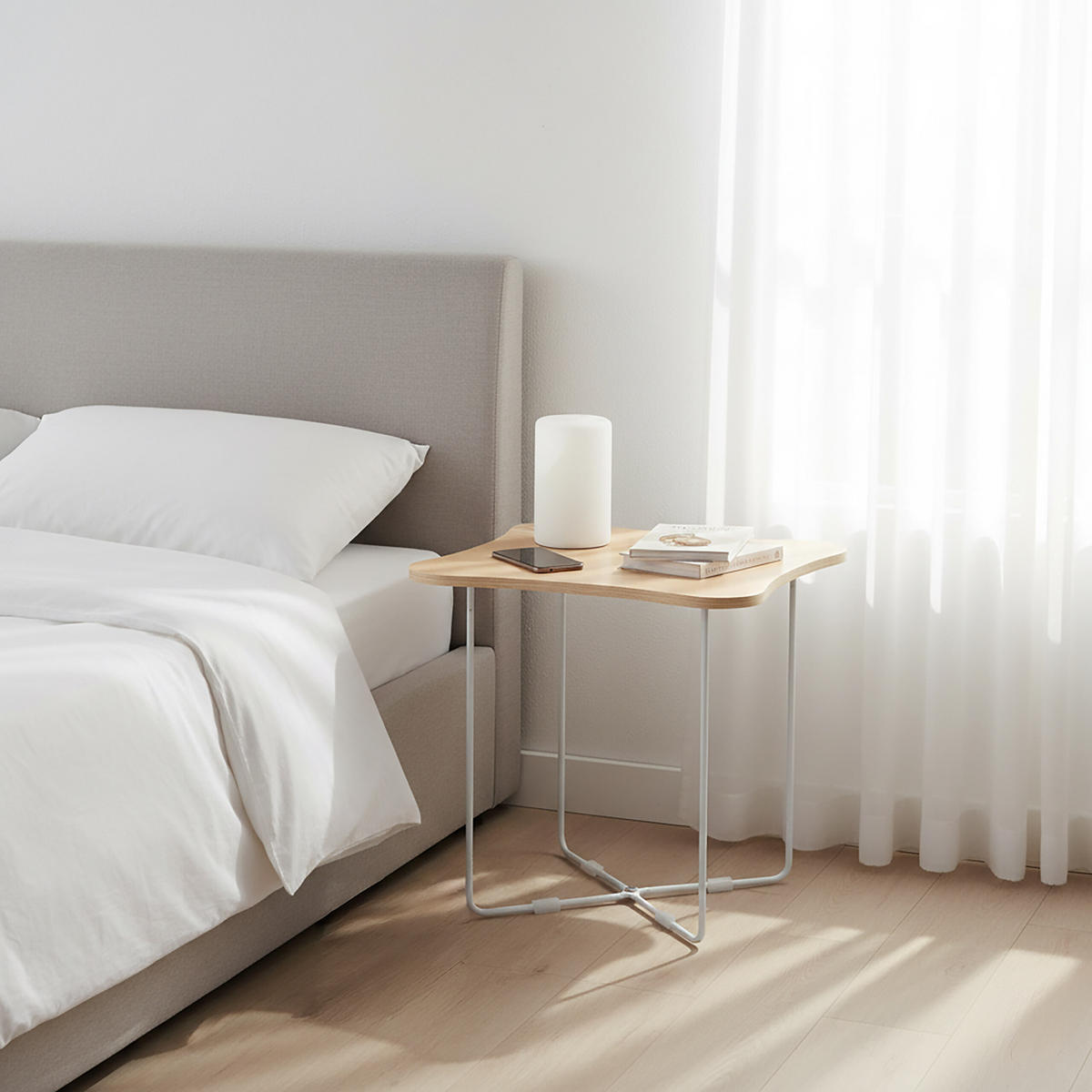 BEISTELLTISCH - Multicolor, Holzwerkstoff/Kunststoff (40/40/40cm) - Relaxdays