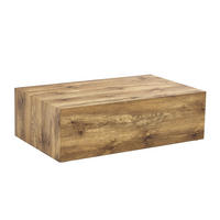 COUCHTISCH aus MDF 90x50x30 cm in Naturfarben mit rutschfesten Füßen - Naturfarben, Holzwerkstoff (90/50/30cm) - Modfu