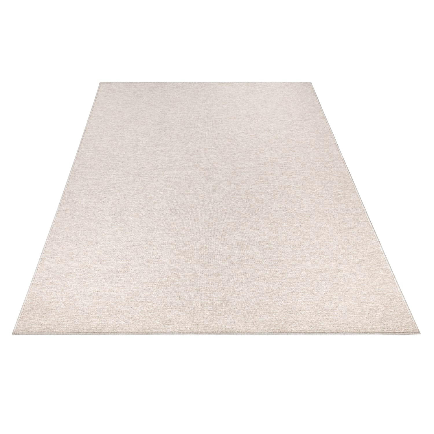 FLACHWEBTEPPICH Waschbar, einfarbig, Creme, 240 x 330 cm - Creme, Textil (330/240cm) - KADIMA DESIGN