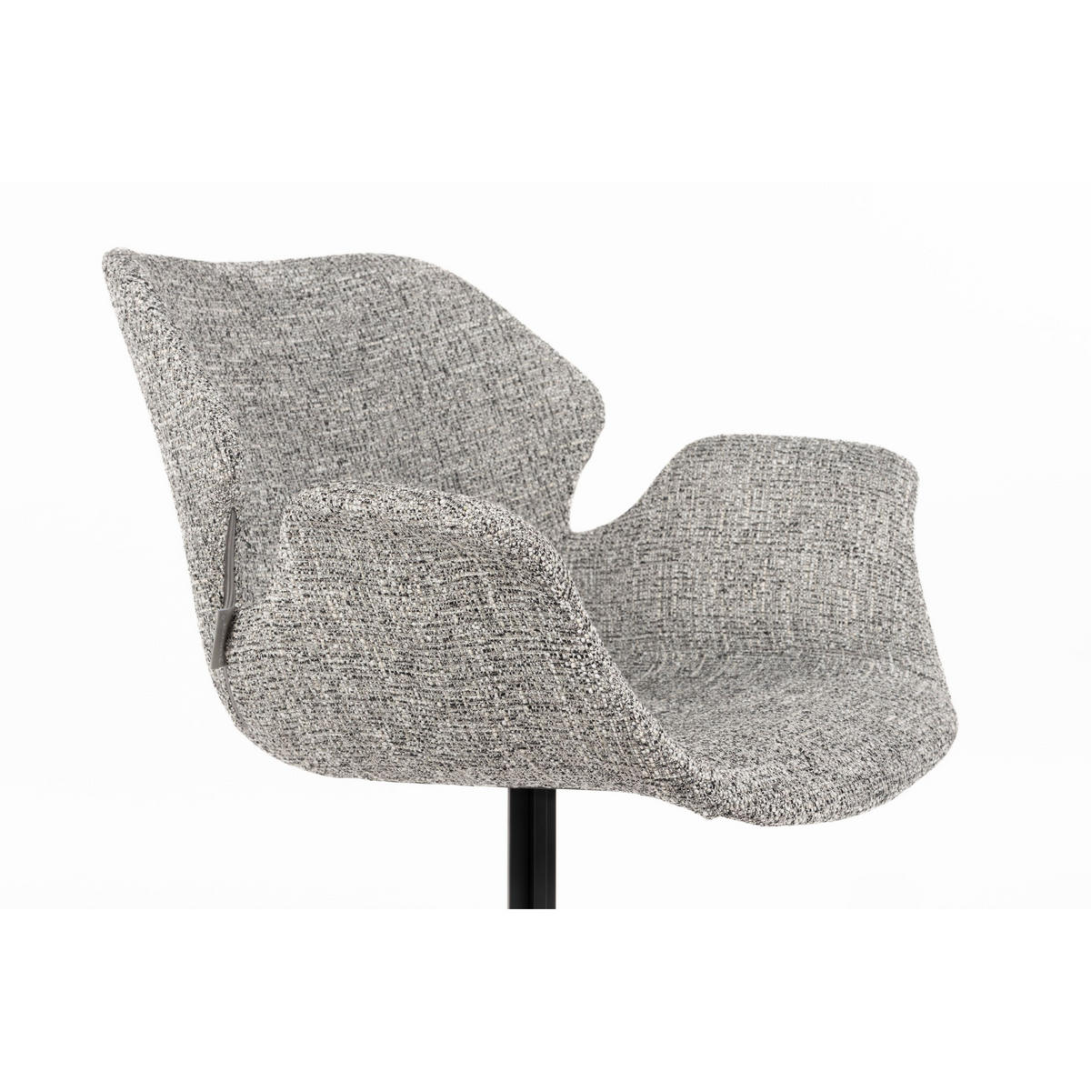 ESSZIMMERSTUHL Nikki Grau - 2 er Set - Grau, Kunststoff (66/80/62cm) - Zuiver