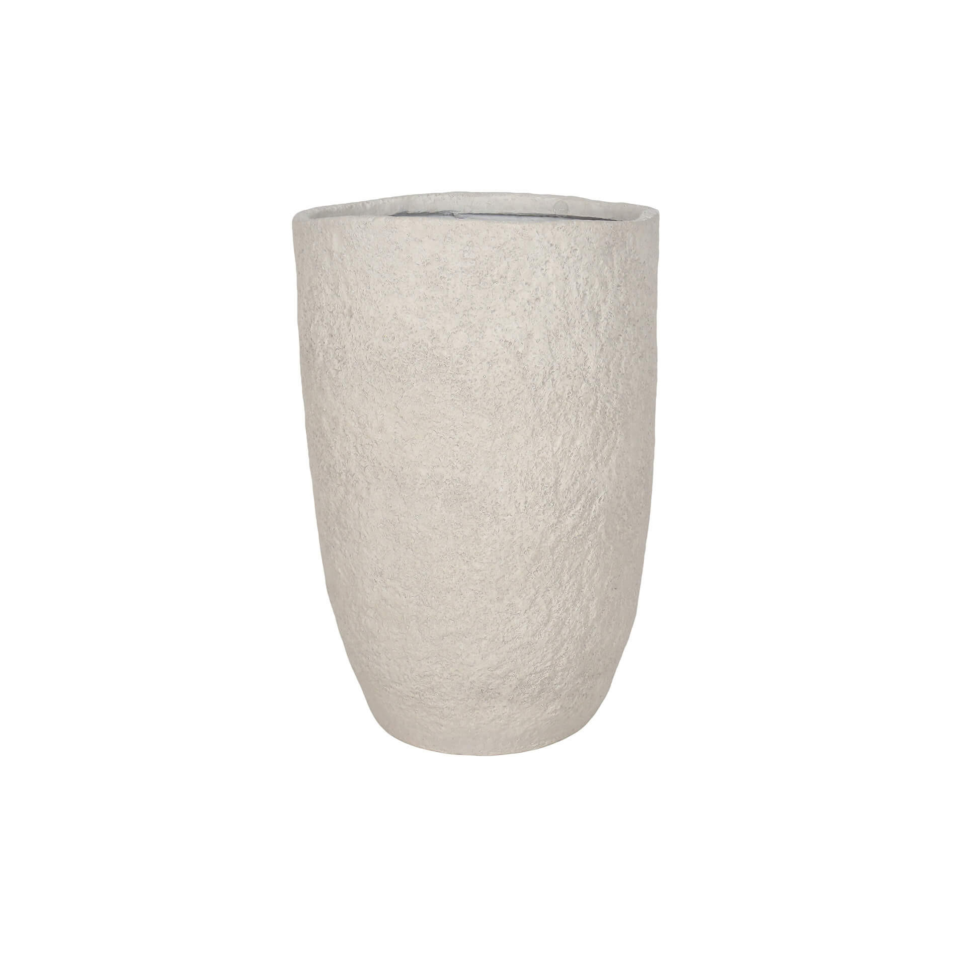 BLUMENTOPF Weiß 55,5/36,5/36,5 - Weiß, Stein (55.5cm) - Mobili Rebecca