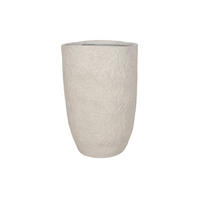 BLUMENTOPF Weiß 55,5/36,5/36,5 - Weiß, Stein (55.5cm) - Mobili Rebecca