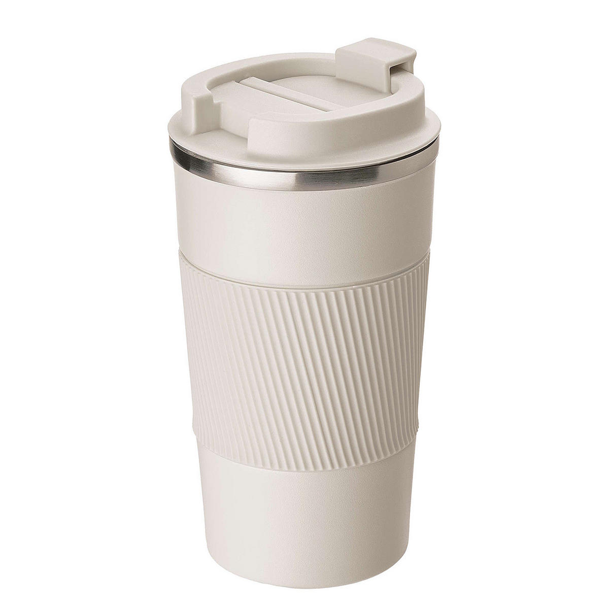 KAFFEEBECHER To Go - Beige, Metall (0.5L) - Butlers