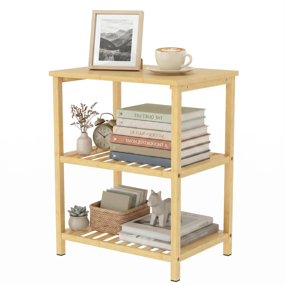 BEISTELLTISCH Naturfarben 40.6/30.0/50.5cm - Naturfarben, Holz (40.6/30/50.5cm)