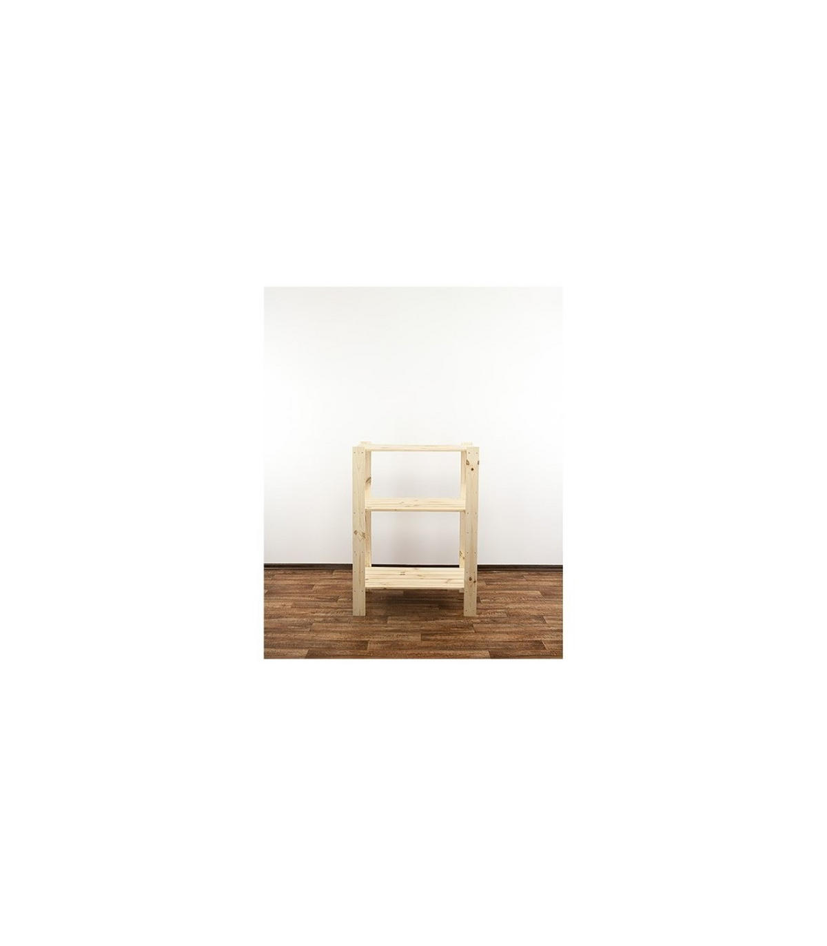 HOLZREGAL WOODLAND 115x80x50cm 3 Fachboden Kiefernholz Natur - Naturfarben, Holz (80/115/50cm) - PROREGAL