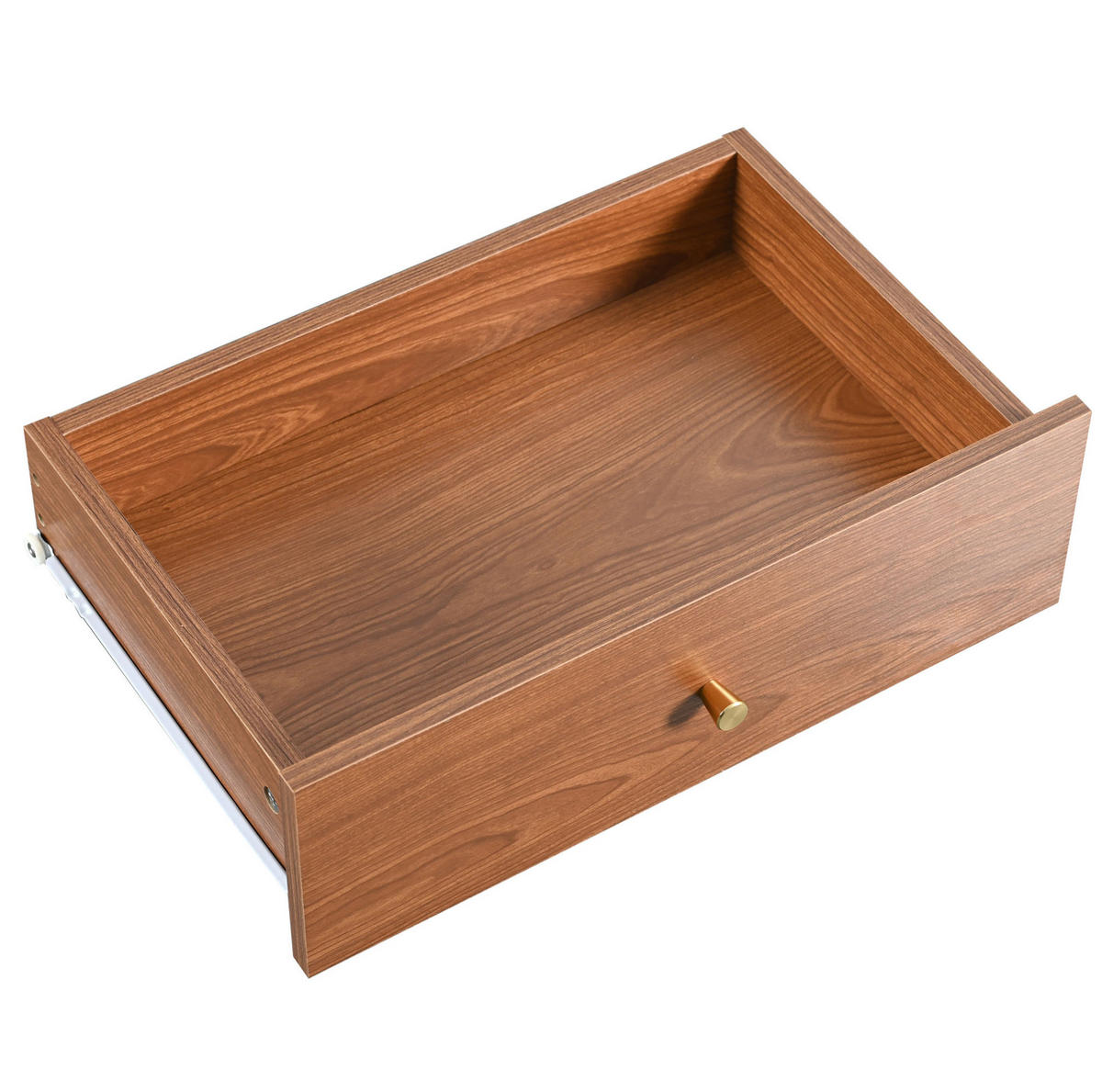 TV-LOWBOARD 160/40/60 cm mit 2 Schubladen und Kabeldurchlass - Weiß, Holzwerkstoff (160/60/40cm) - BEAOK