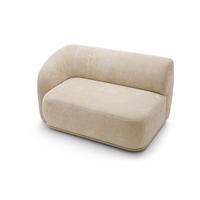 MODULSOFA NOBO Beige 144x97x75 cm - Beige, Textil (144/75/97cm) - FURNLUX