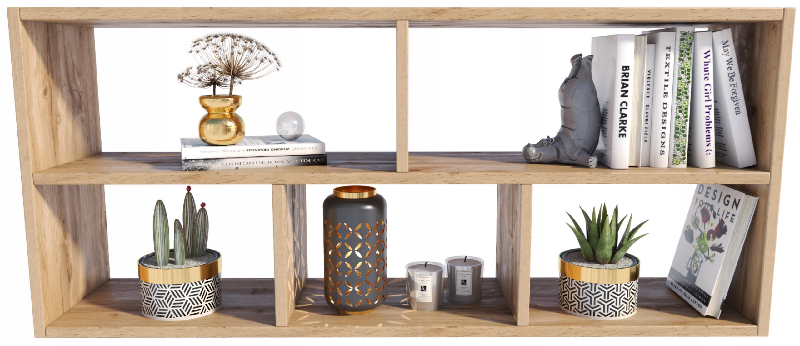 HÄNGEREGAL TEO Wotan Eiche 113,6/25/50 cm - Eiche Wotan, Holzwerkstoff (113.6/50/25cm) - Matkam Möbel