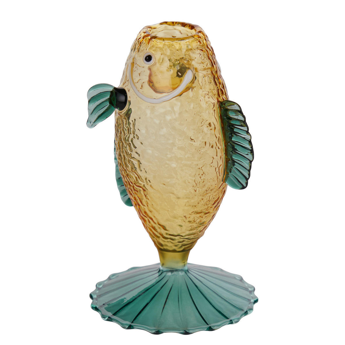 KERZENHALTER Coral Coast - Gelb, Glas (9/16/9cm) - Butlers