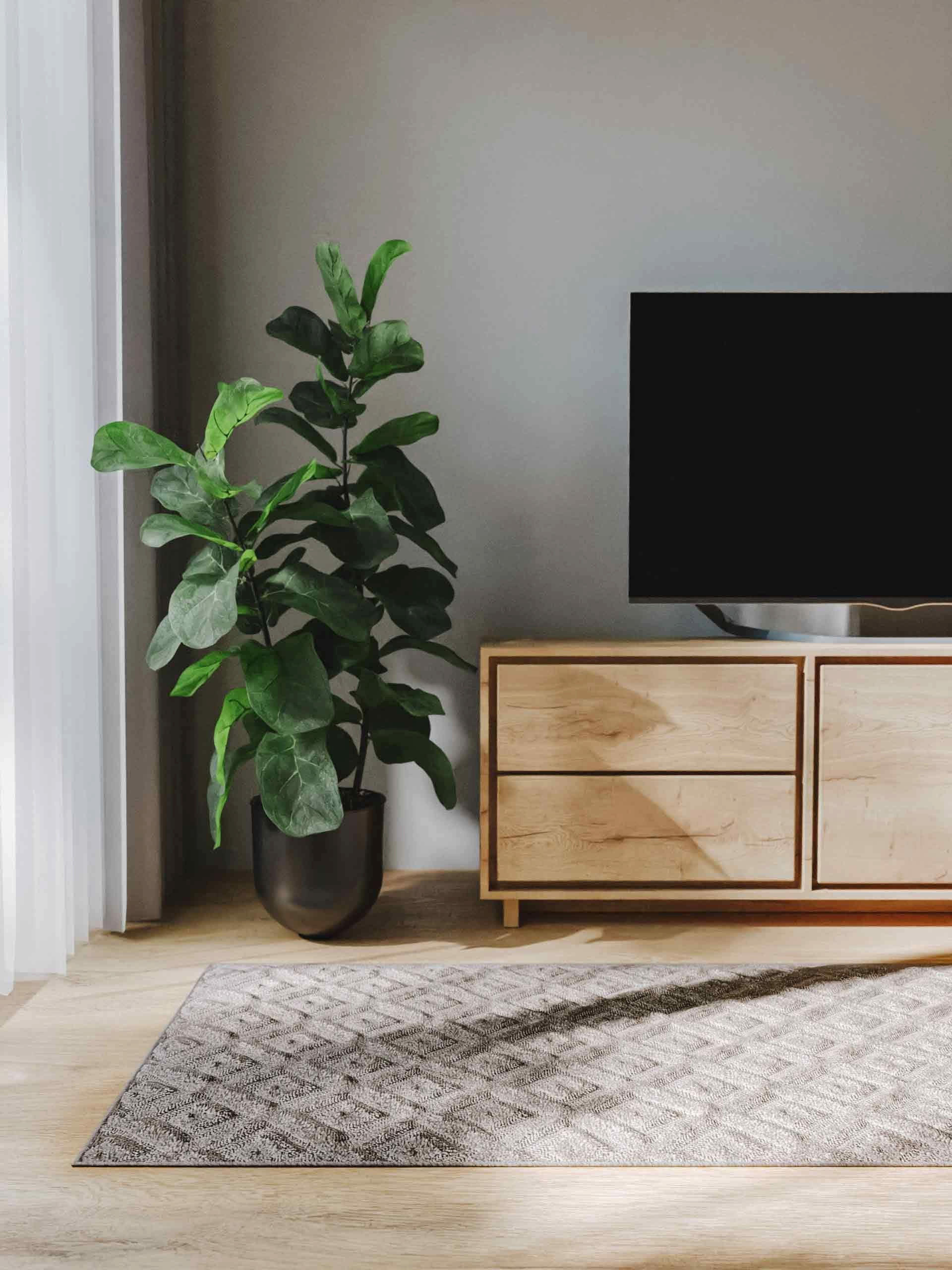 Thumbnail - benuta Läufer, Hellgrau, Kunststoff, Abstrakt, Rechteckig, 80x250 cm, Oeko-Tex® Standard 100, pflegeleicht, Teppiche & B...