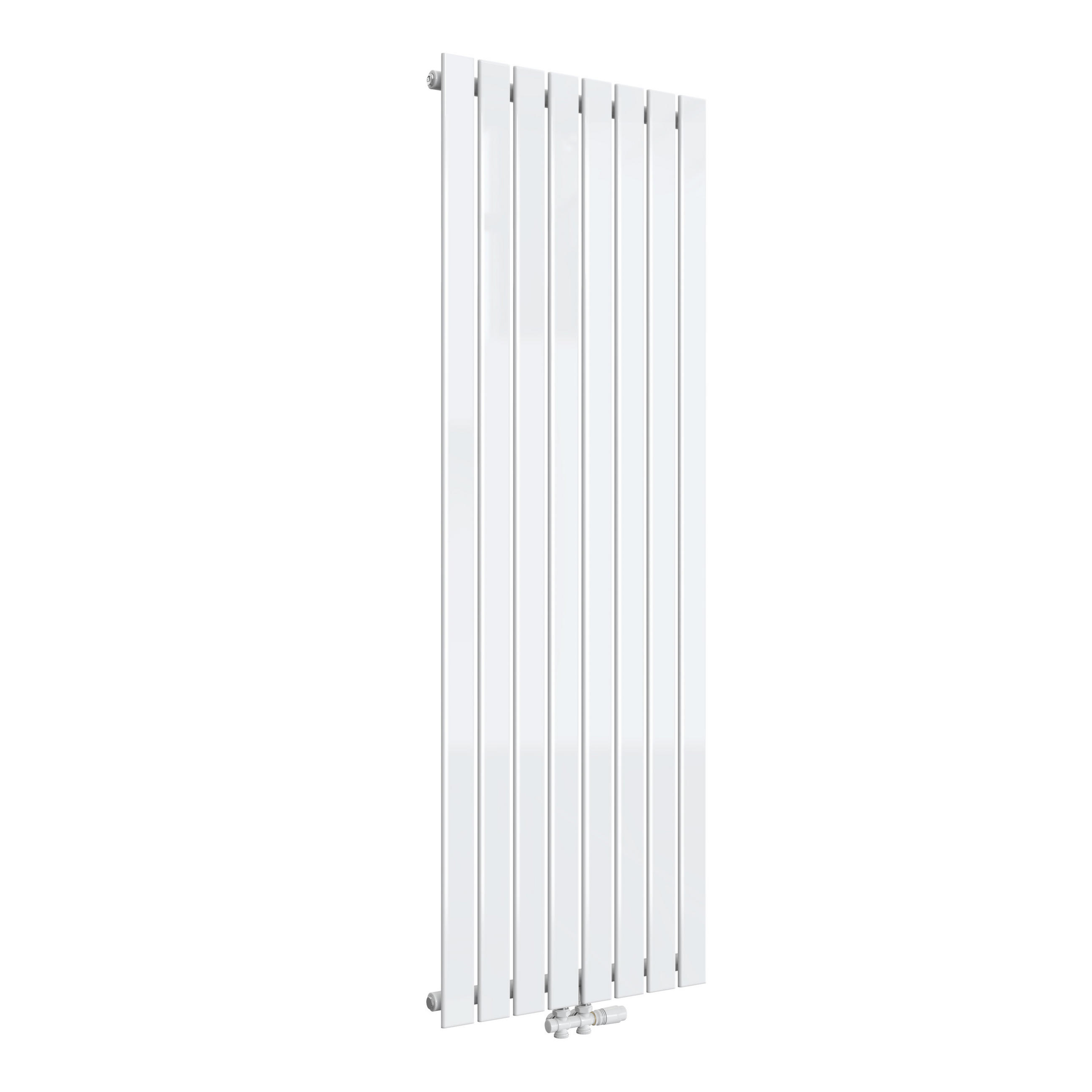 HEIZKÖRPER Flachheizkörper Weiß 180/62/4,9 cm - Weiß, Metall (62/180/4.9cm) - EMKE