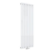 HEIZKÖRPER Flachheizkörper Weiß 180/62/4,9 cm - Weiß, Metall (62/180/4.9cm) - EMKE