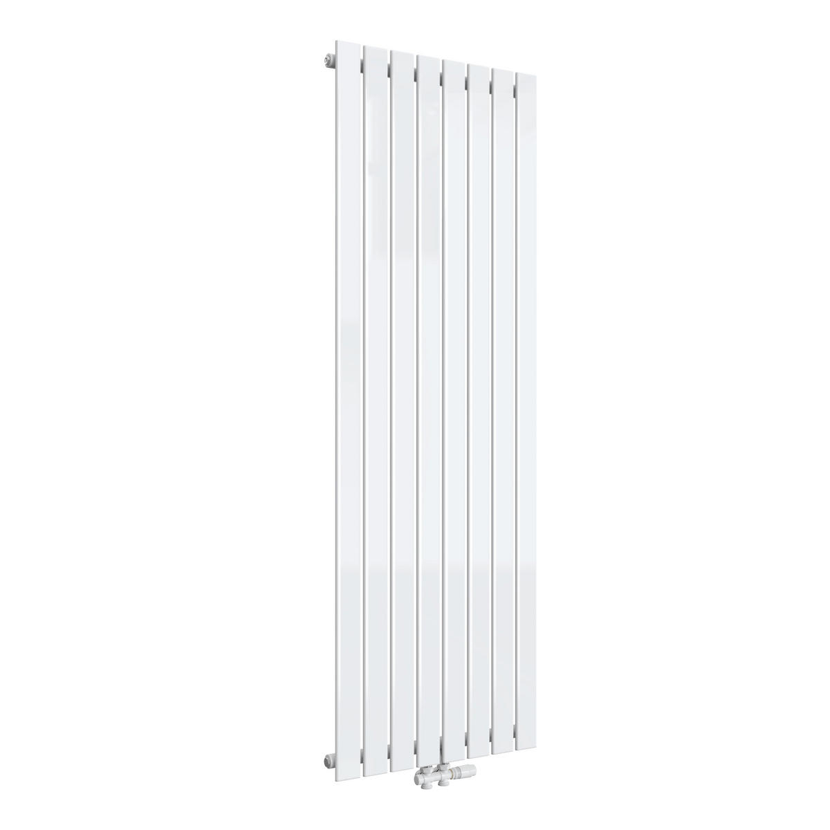 HEIZKÖRPER Flachheizkörper Weiß 180/62/4,9 cm - Weiß, Metall (62/180/4.9cm) - EMKE