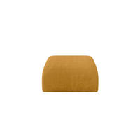 POUF MIRA-PUF 91x89x40 Senfgelb cm Cord Modular Sitzhocker - Currygelb/Schwarz, Holzwerkstoff/Kunststoff (91/40/89cm) - ALTDECOR