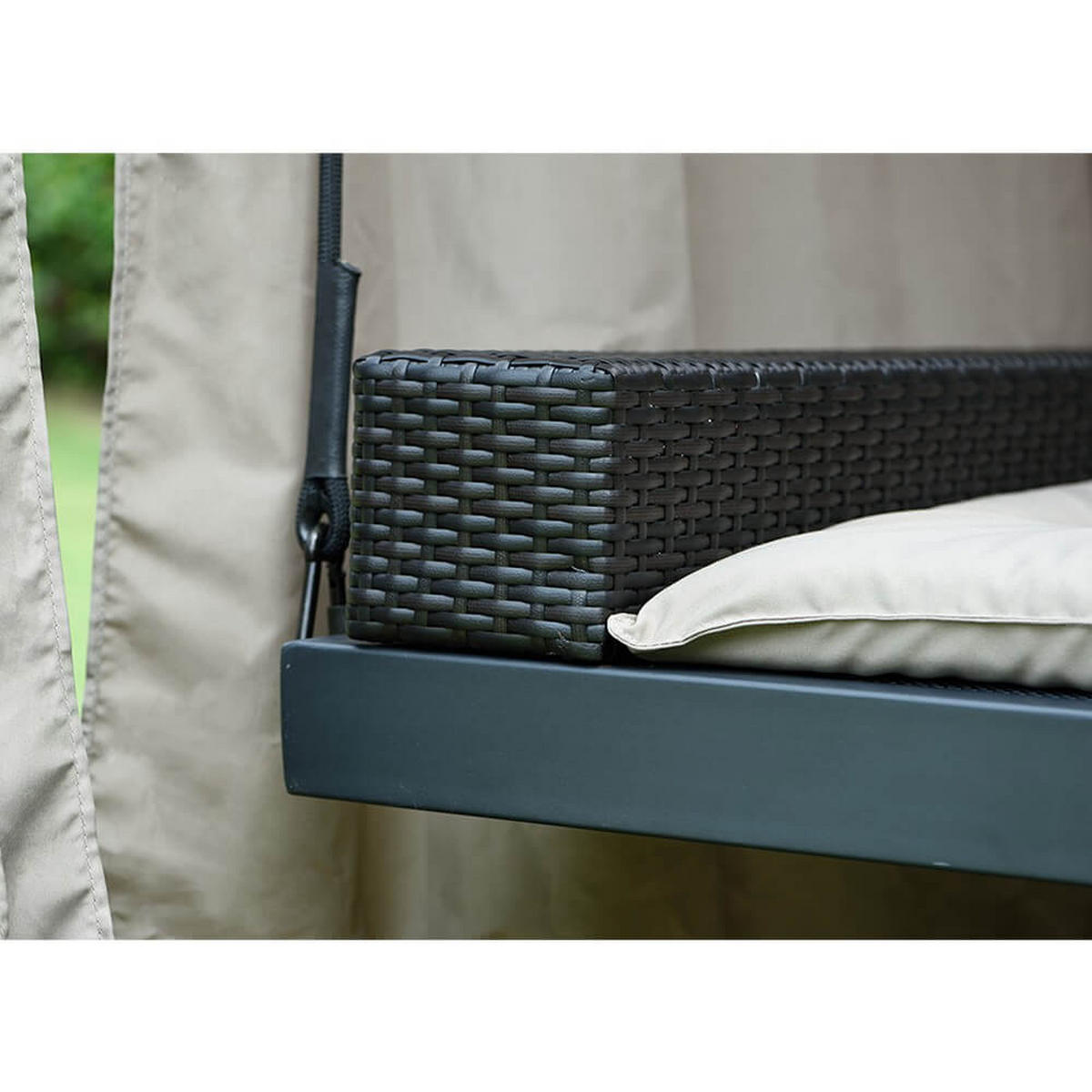 PAVILLON PROVENCE - Ohne Regenabdeckung - Anthrazit, Metall (180/210/236cm) - Home Deluxe