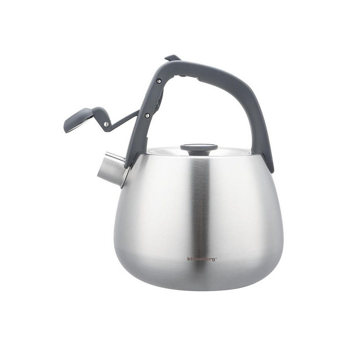 WASSERKESSEL Silber 22/19/22 cm KB7773 - Silberfarben, Metall (22cm) - Klausberg 