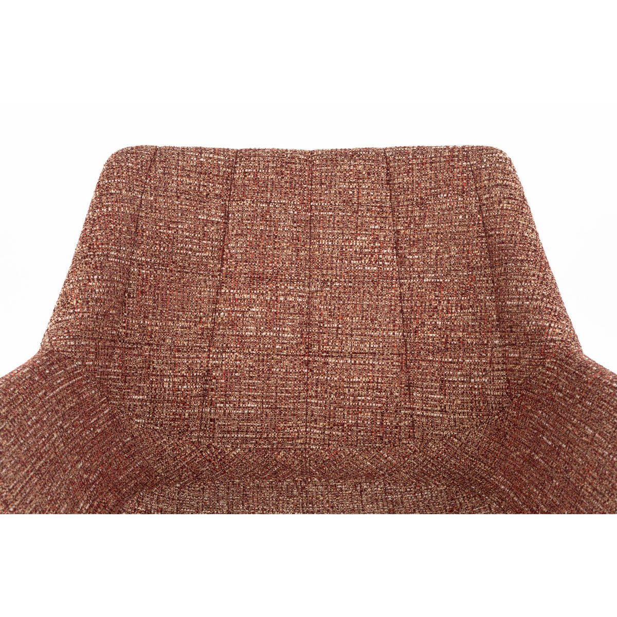 ESSZIMMERSTUHL Doulton Rot - 2 er Set - Rot, Textil (67/80/61cm) - Zuiver