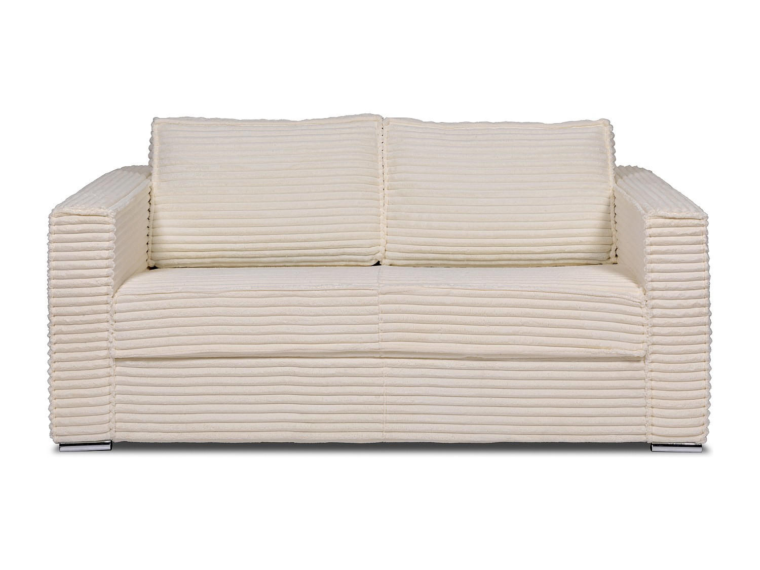 SCHLAFSOFA - 3 Personen - Samt, Stoff - Beige - - Beige, Textil (195/90/223cm) - Vente-Unique
