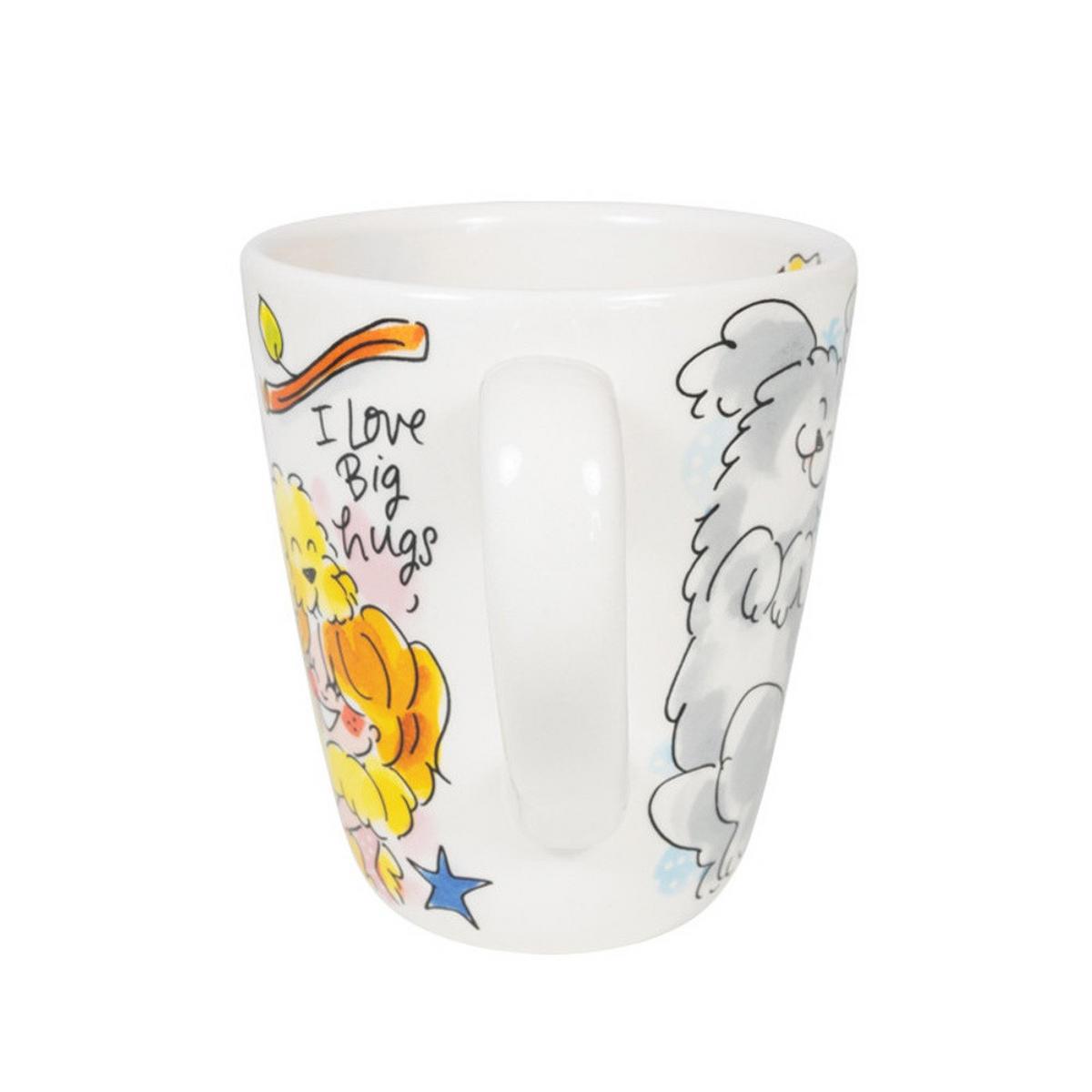 BECHER Hund in Bunt - 350 ml - Multicolor, Keramik (0.35L) - Blond Amsterdam