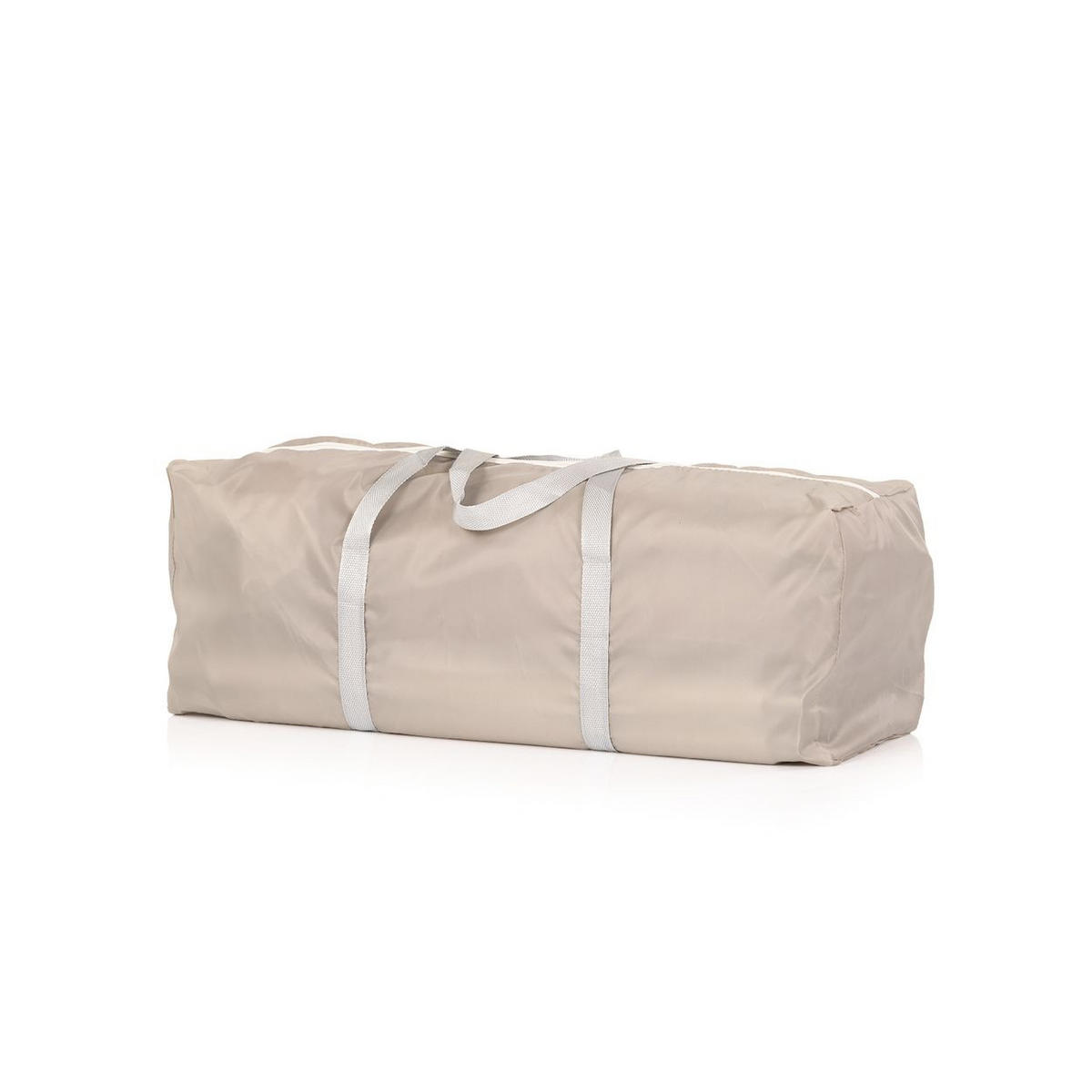 LAUFSTALL Easy beige 180 x 180 cm, Tasche, 2 Ringe, faltbar, Schlupfloch, Reißverschluss - Beige, Metall (180/62/180cm) - Chipolino