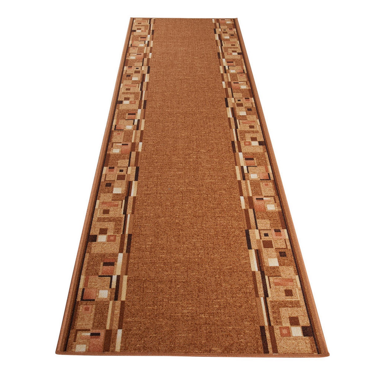 TEPPICHLÄUFER Anti-Rutsch Beige rutschfest Gummiunterlage 100/700 cm - Beige, Textil (100/700cm) - Tapiso