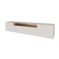 LOWBOARD NOA-2-W 200x40x41 cm - Artisan / Weiß - Weiß, Holzwerkstoff (200/40/41cm) - ALTDECOR