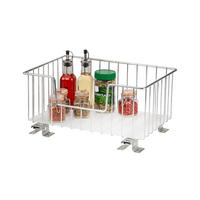 KORBAUSZUG, silber - Chromfarben, Metall (40/20/28.5cm) - bremermann