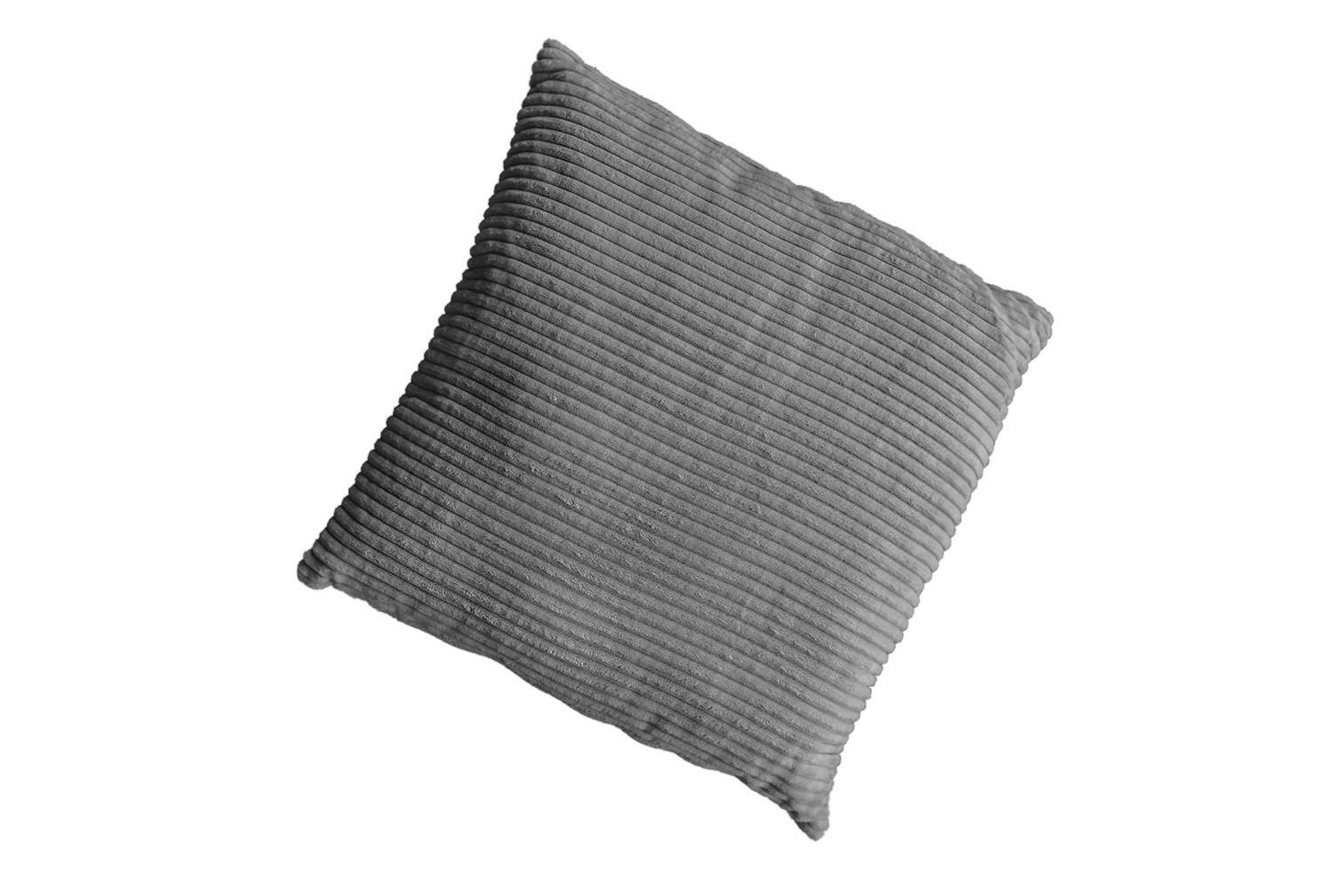 Kawola Spitzkissen Grau 50x14 cm