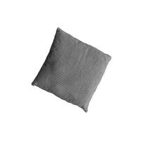 SPITZKISSEN MADELINE Grau Cord - Grau, Textil (50/14cm) - KAWOLA