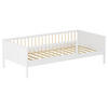 KINDERBETT 190x90cm weiß ADAM - Weiß, Holz (195cm) - Happy Garden