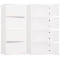 HIGHBOARD Kate - Weiß, Holzwerkstoff (50/119/40cm) - kommodly