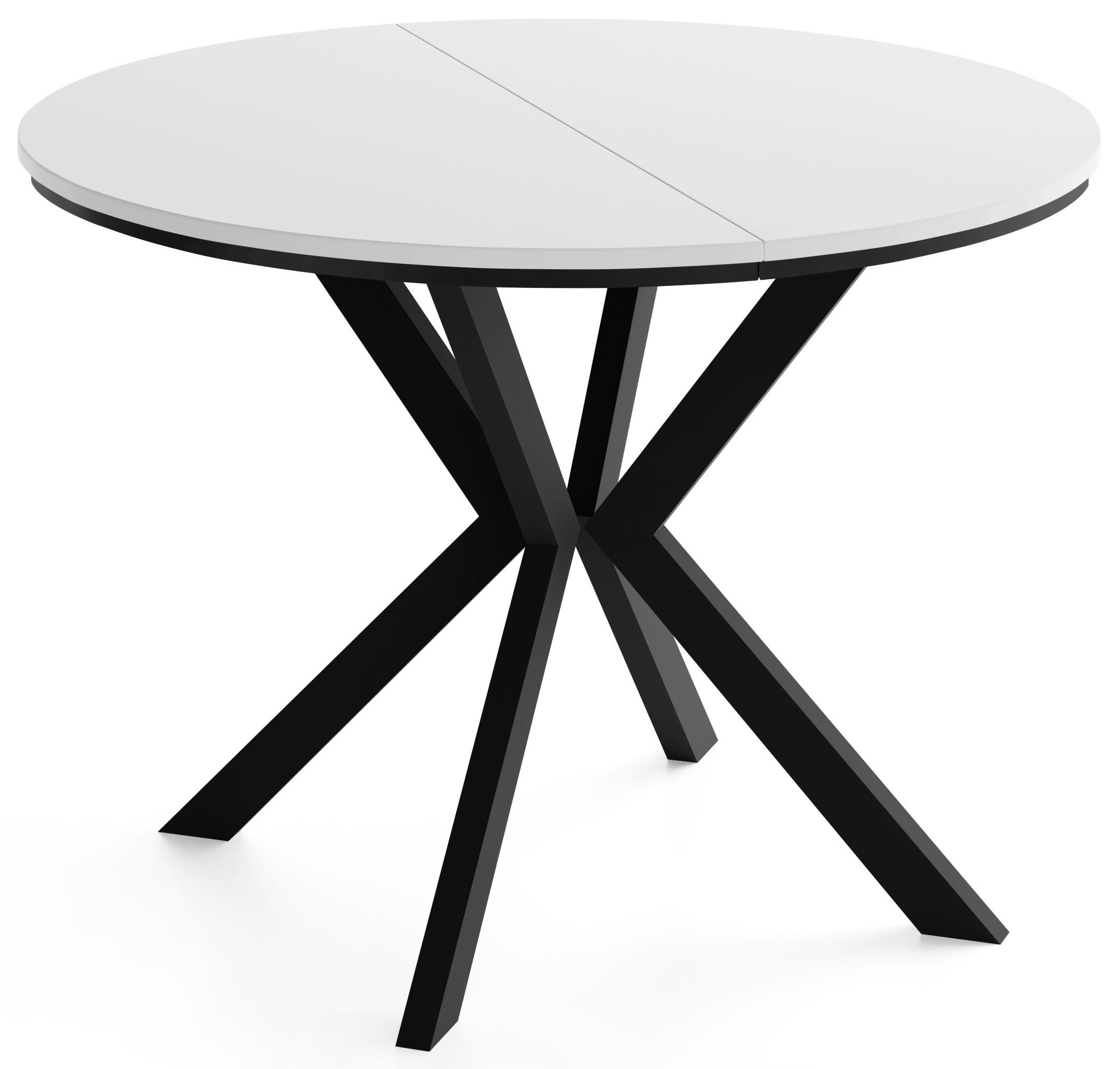 WFL Group Esstisch Weiß 130x76x90 cm