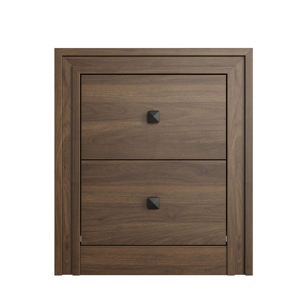 Delfa Nachttisch Walnuss 38x53.5x48 cm