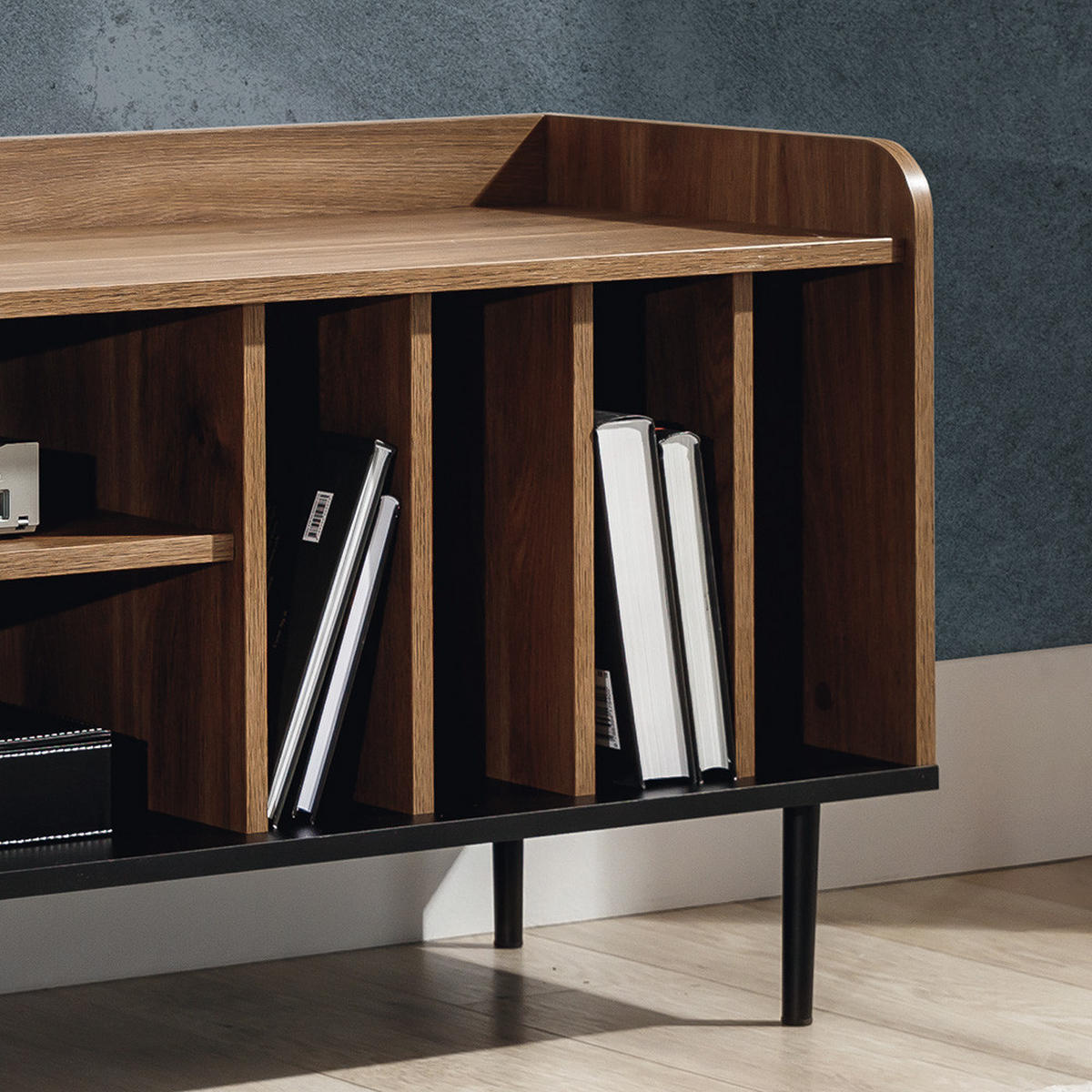WOHNZIMMER-SET 3-TLG. Varedo-132 - Braun, Holzwerkstoff (255/180/40cm) - Lomado