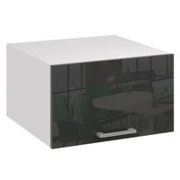 HÄNGESCHRANK GO60 schwarz glanz - Schwarz Hochglanz, Holzwerkstoff (60/40/31cm) - roe furniture