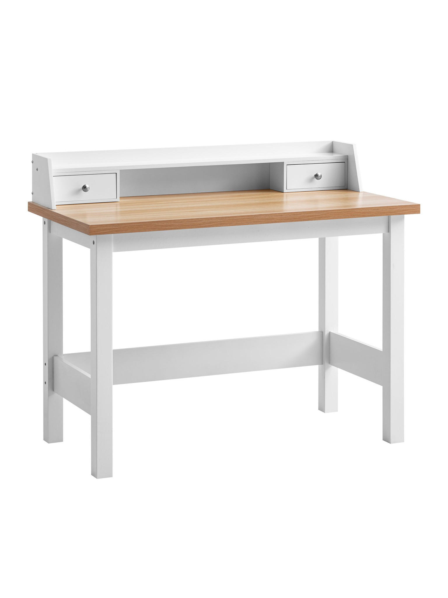 Kadima Design Schreibtisch Weiß 106x90x53 cm